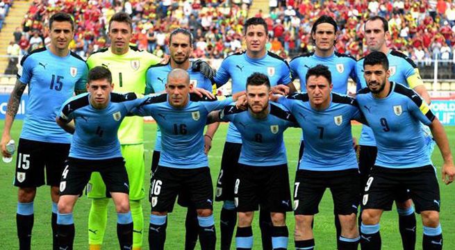 Rusia 2018: Uruguay presenta su lista preliminar