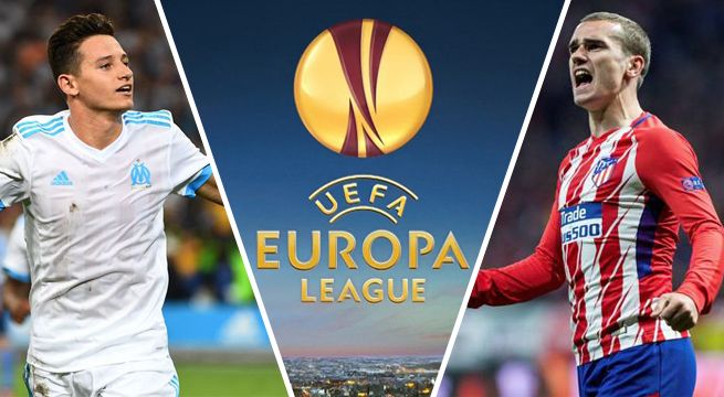 Atlético de Madrid vs Olympique de Marsella en la final de la UEFA Europa League