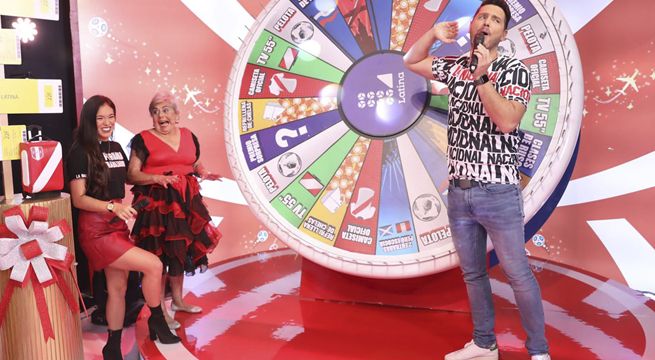 El ganador del sexto programa probó suerte en la ruleta de El último hincha peruano en Rusia