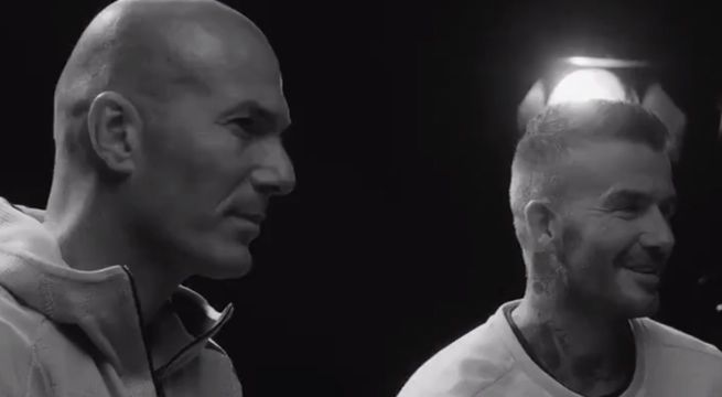 Beckham a Zidane: 