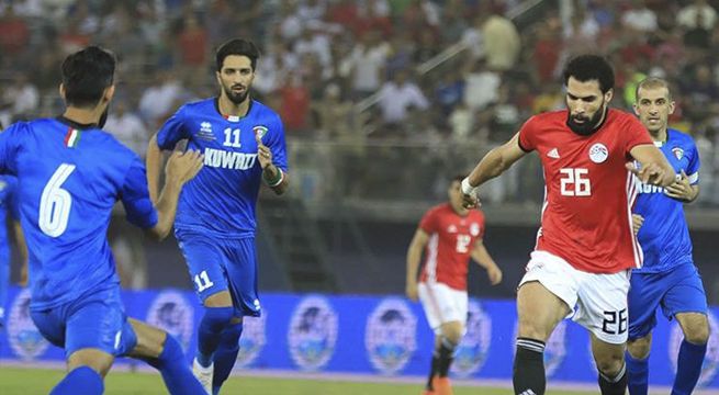 Egipto empató ante Kuwait en amistoso previo a Rusia 2018
