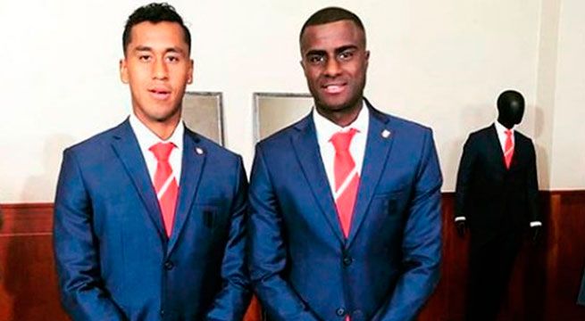 Selección peruana: Renato Tapia 'trolleó' a Cristian Ramos en entrega de ternos oficiales