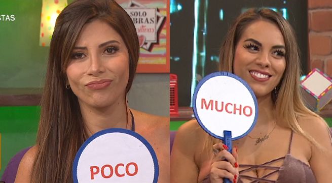 Tunait: Aída Martínez y Milena Zárate jugaron al ‘Mucho, poco o nada’