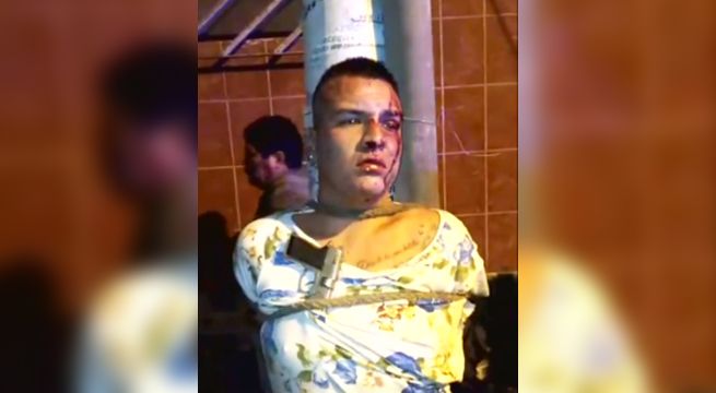 Vecinos casi linchan a 'robacelulares' en San Juan de Miraflores