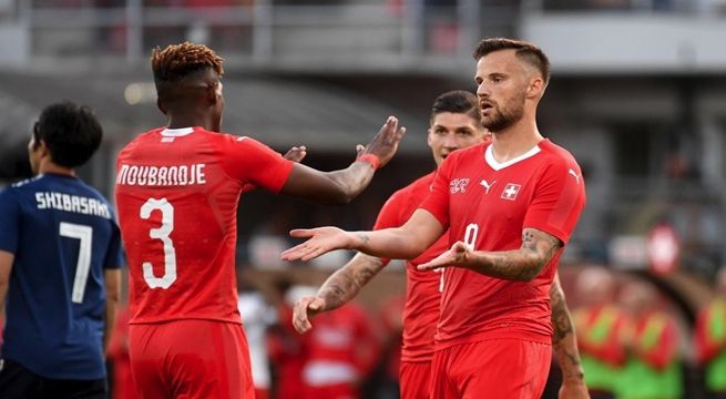 Rusia 2018: Suiza vence a Japón en amistoso previo al Mundial