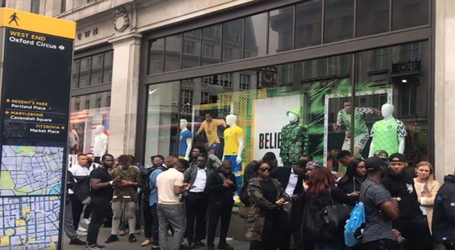 Rusia 2018: camiseta de Nigeria causa furor a pocos días del Mundial