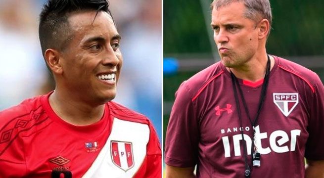 Técnico del Sao Paulo sobre Christian Cueva: 