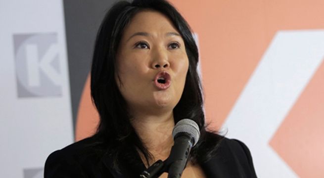 Keiko Fujimori se pronunció por audio que menciona a la 