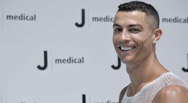 Cristiano Ronaldo pasó las pruebas médicas con Juventus