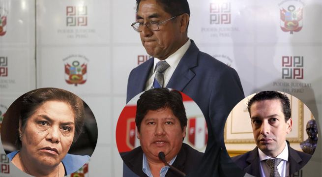 Nuevos audios del  juez César Hinostroza mencionan a congresista Luz Salgado y a Edwin Oviedo