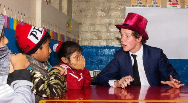 El mago Jaime Custer ofrecerá tres presentaciones a beneficio de la educación peruana