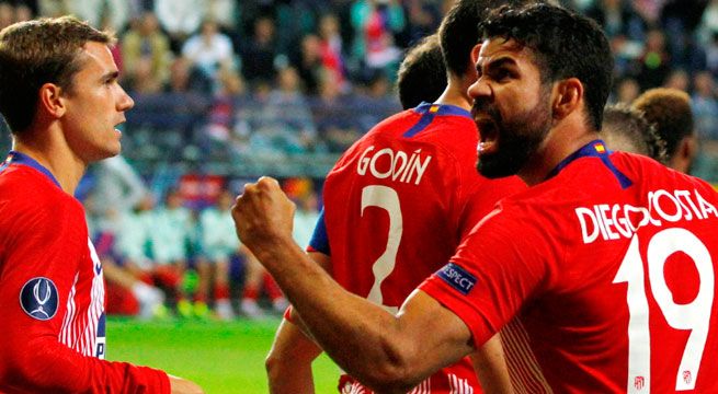 El Atlético de Madrid conquista en la prórroga la Supercopa de Europa