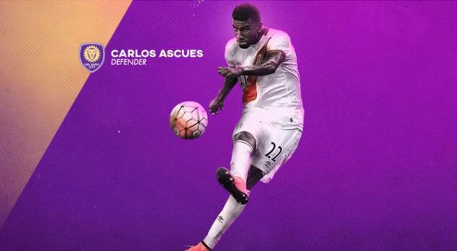 Carlos Ascues fue oficializado como fichaje del Orlando City