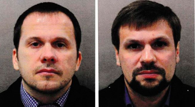 Reino Unido acusa a dos rusos de intento de asesinato de exespía y su hija con agente neurotóxico