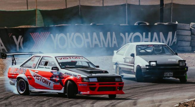 Campeonato Nacional de Drifting: Heilbrunn y Matayoshi lideran la punta