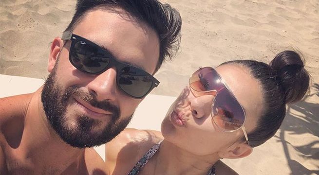 Diana Sánchez protagonizó un tierno reencuentro con su galán norteamericano