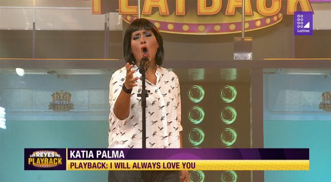 Katia Palma llegó a Los Reyes del Playback para coronarse como la nueva reina