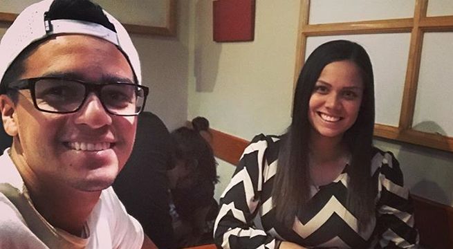Andrea San Martín posa en fotografía familiar junto a su ex pareja