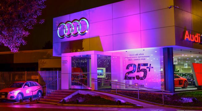 Audi Perú se pone rosa para apoyar el mes de concientización por el cáncer de mama