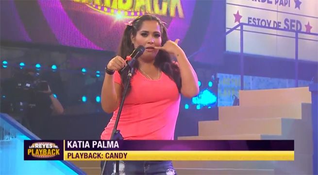 Katia Palma llegó nuevamente para ganar la corona de Los Reyes del Playbak