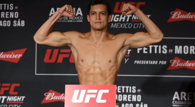 Un peruano más se suma a la cartelera del UFC Argentina