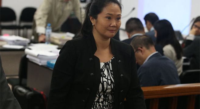 Keiko Fujimori: dejan al voto recusación contra sala que anuló su detención preliminar