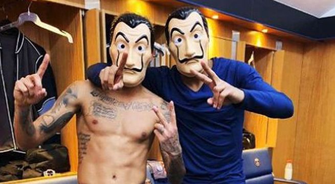 Neymar demostró ser fanático de la serie española 'La Casa de Papel'