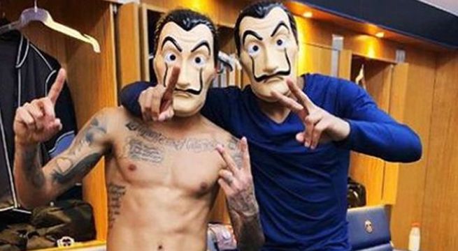 Neymar escogió el nombre que usaría en 'La Casa de Papel'