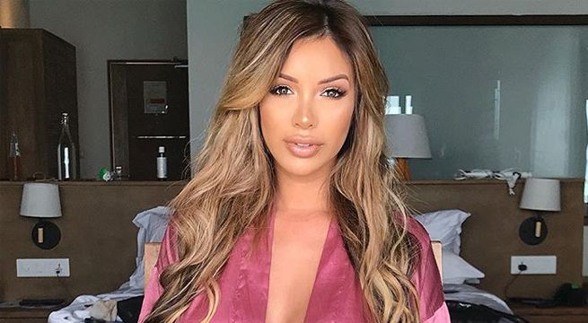 Paula Manzanal se luce en las redes con sensual ropa de baño a una semana de dar a luz