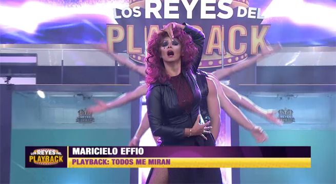 Maricielo Effio logró por fin ser coronada reina tras interpretar un tema de Gloria Trevi