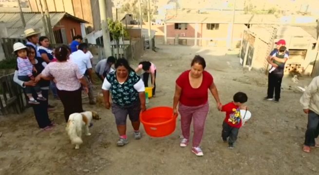 Reporte Semanal: la vida sin agua en el AA.HH 