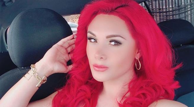 Génesis Tapia muestra su increíble cuerpo en las redes con solo tres hojitas