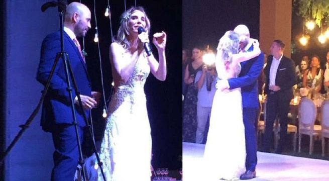 Mira las imágenes de la boda de Juliana Oxenford