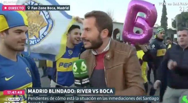 Reportero terminó su enlace en vivo de la manera más inesperada