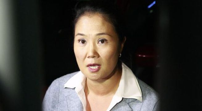 Keiko Fujimori dice estar 