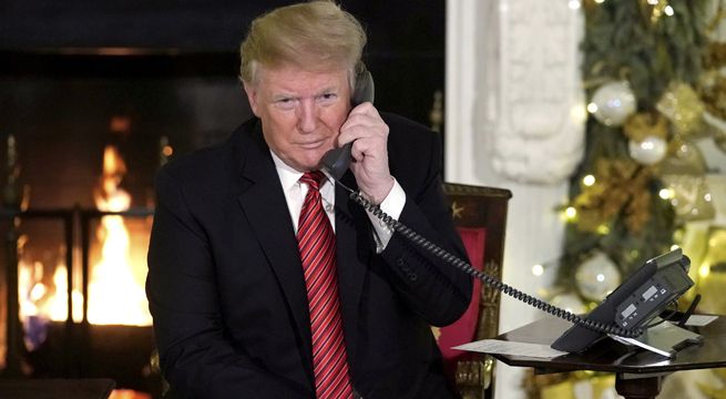 Trump a un niño de siete años: 