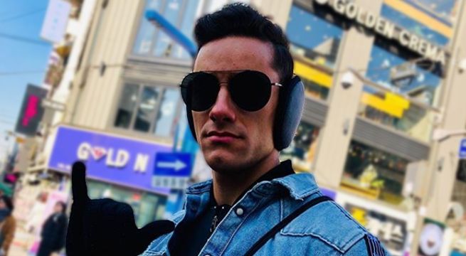 Austin Palao pasó un terrible susto al ser detenido por la policía