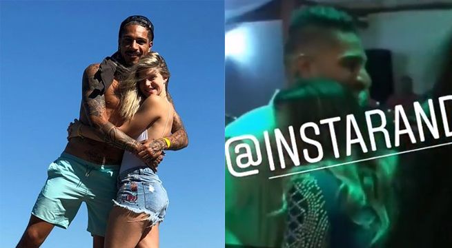 ¿Y Thaísa?: Paolo Guerrero fue captado de lo más feliz junto a una guapa modelo