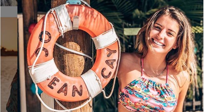 Flavia Laos publica foto en bikini y revela su secreto para verse alta