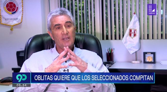 Juan Carlos Oblitas habló con Latina: 