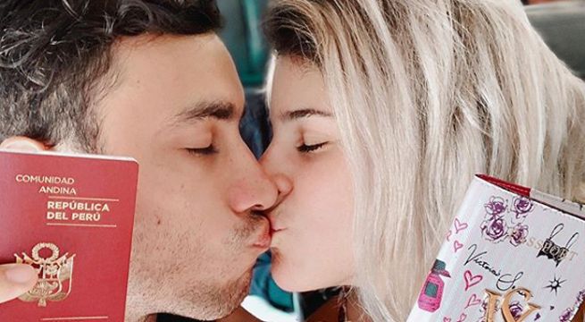 Macarena Vélez y Said Palao remecen las redes con atrevida foto al borde del mar
