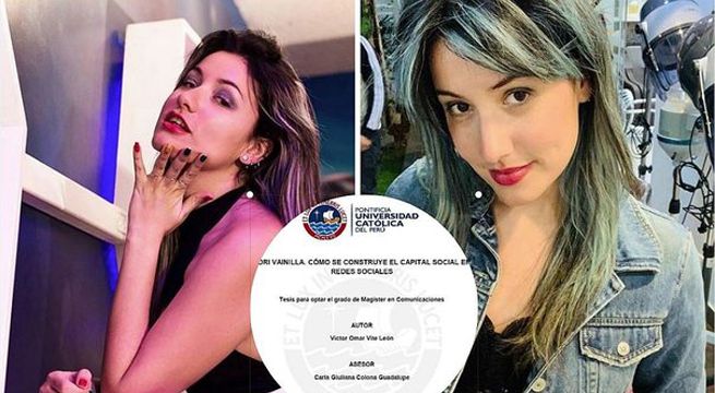 Otra tesis genera polémica: analizó los selfies en Instagram de Adri Vainilla