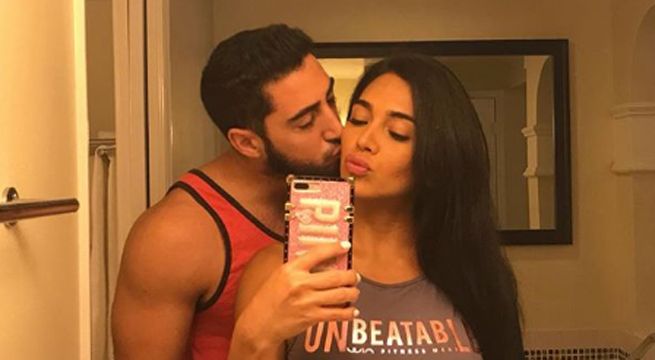 Novio de Vania Bludau tocó parte íntima de la modelo y todo quedó registrado en video