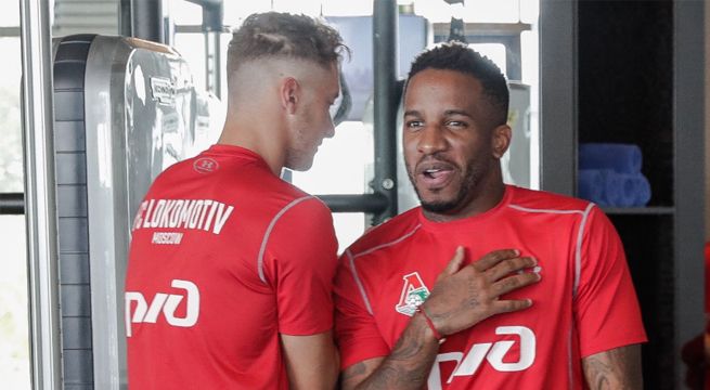 Jefferson Farfán regresó a los entrenamientos con el Lokomotiv de Moscú