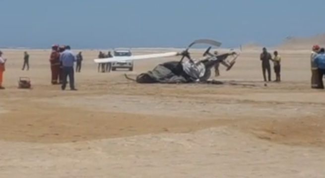 Ilo: dos miembros del Ejército mueren al caer helicóptero en Moquegua