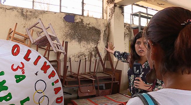 Villa María del Triunfo: Colegio en estado crítico recibirá a 600 alumnos de inicial y primaria