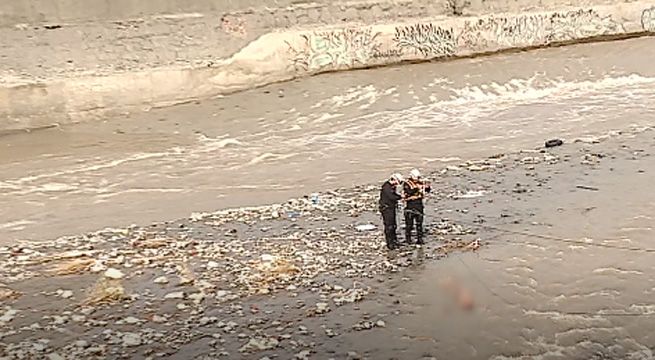 Río Rímac: hallan cadáver de hombre no identificado