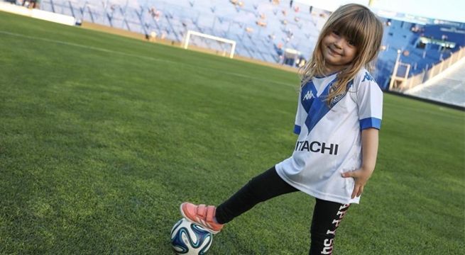Niña hincha de Vélez se vuelve viral tras revelarse ante su padre de San Lorenzo