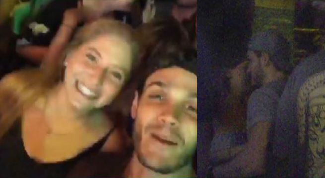 Mario Irivarren mata las penas con misteriosa mujer