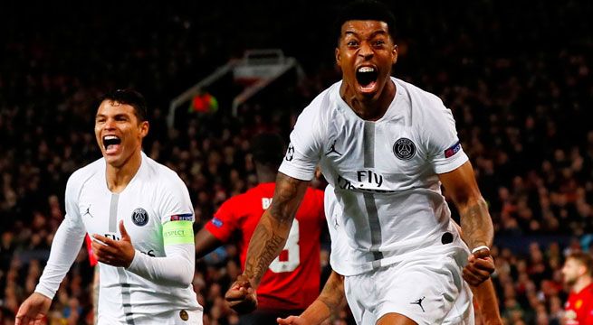 PSG da el golpe al vencer al Manchester United por la Champions League